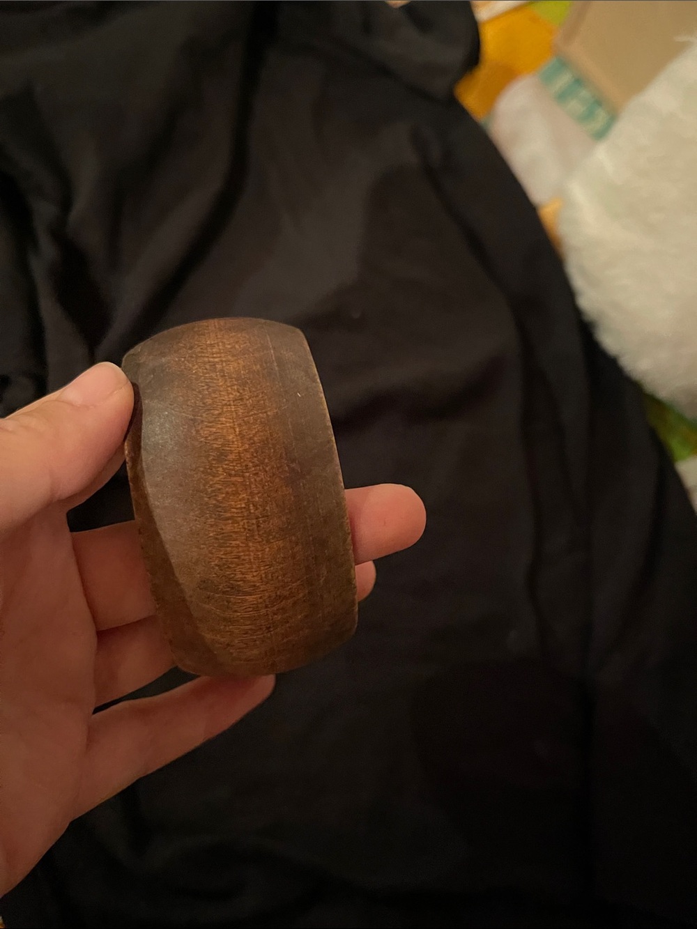 Wooden Cuff Bracelet - Brown